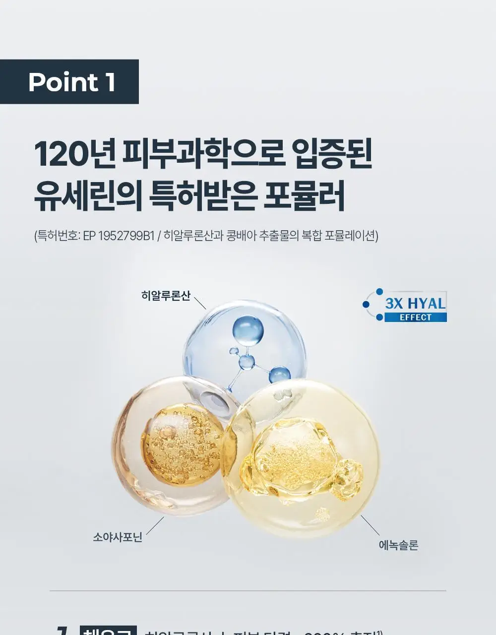 [5월 올영픽/10년연속1위] 유세린 하이알루론 3X 아이크림 15ml 기획 (+나이트크림 20ml+화장솜) 상세페이지 11